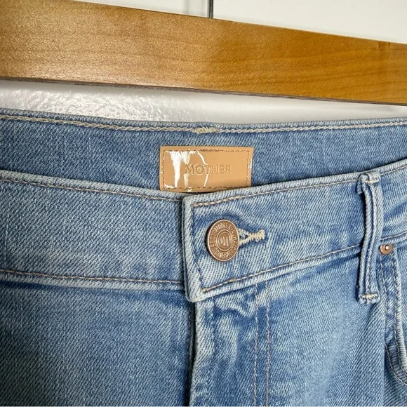 MOTHER NWT The Maven Sneak High Rise Straight Leg Jeans - Picture 7 of 10